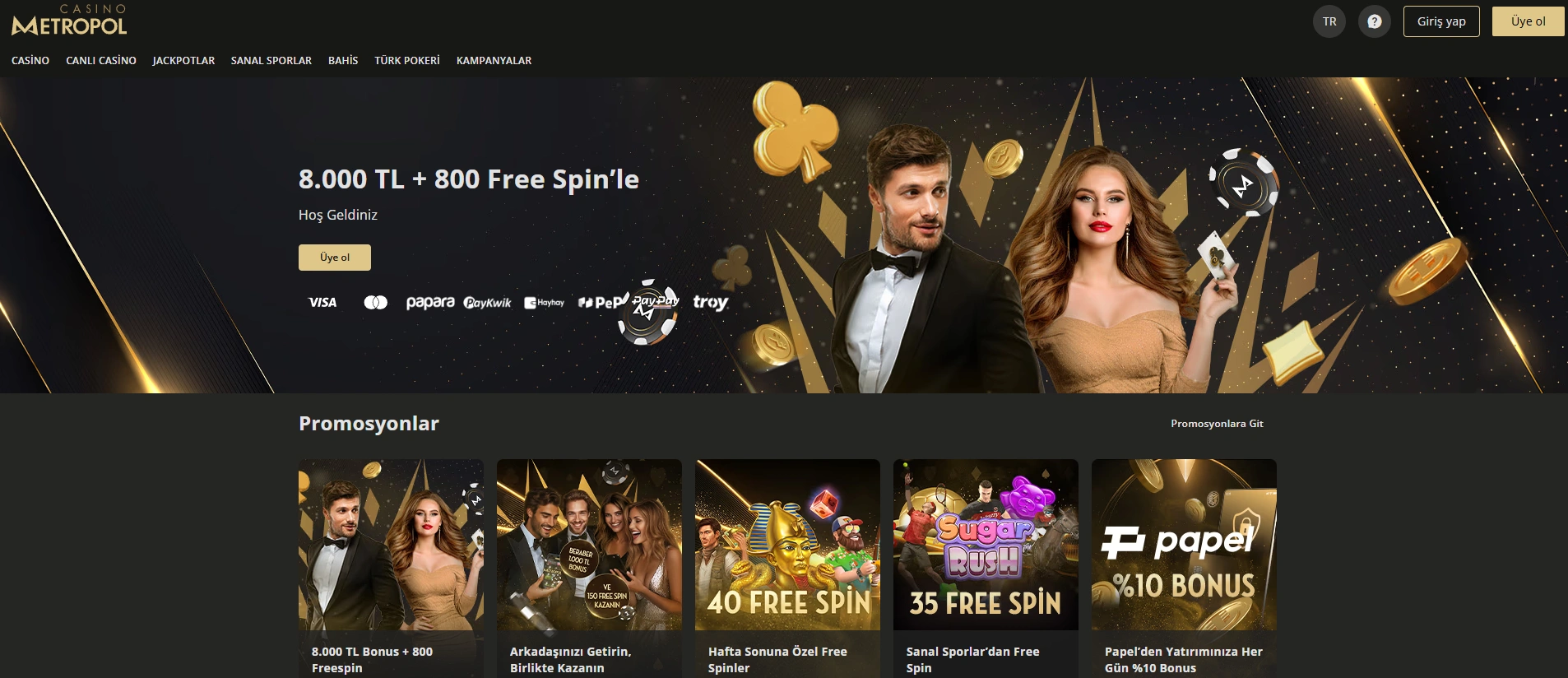 En popüler casino oyunları ve slot casino siteleri